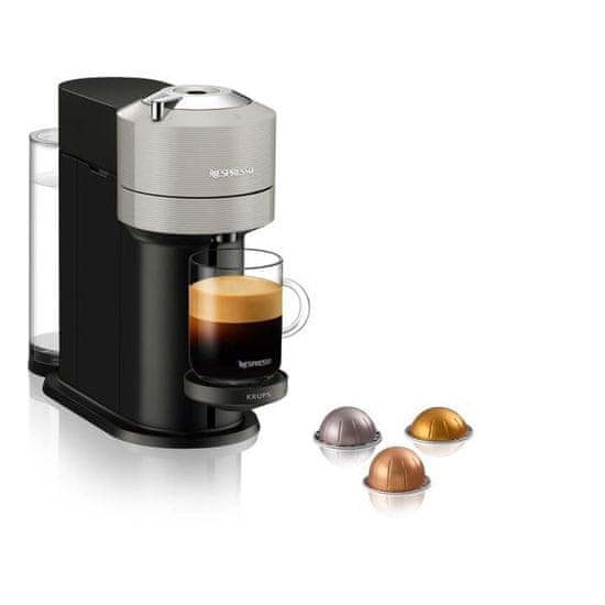 shumee KRUPS Vertuo Next kávovar Nespresso 1,1 l světle šedá YY4298FD