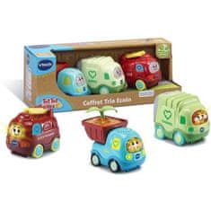 shumee VTECH Tut Tut Bolides - Ecolo Trio Box - Hasič + Popelářské auto + Malé nákladní auto