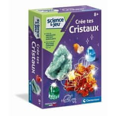 shumee CLEMENTONI Science & Jeu - Vytváří krystaly - Vědecká hra