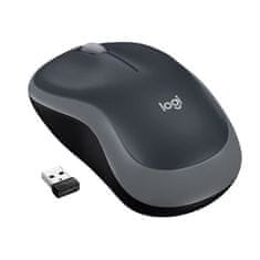 shumee Bezdrátová optická myš Logitech - M185 Grey