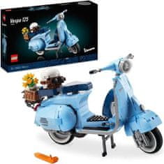 shumee LEGO Icons 10298 Vespa 125, sbírka skútrů pro dospělé