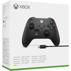 shumee Ovladač Xbox nové generace s kabelem pro PC – černý