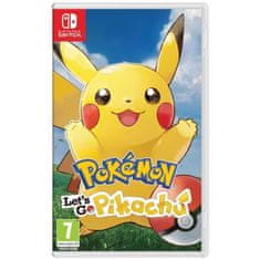 shumee Pokémon: Pojďme, Pikachu Switch Game Pokemon Go