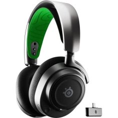 shumee Herní sluchátka – STEELSERIES – Arctis Nova 7X – Bezdrátové – Víceplatformní – Černá / Zelená