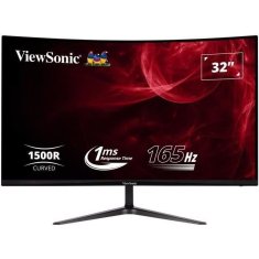 shumee Zakřivená herní obrazovka počítače – VIEWSONIC VX3218 – PC – MHD – 32 FHD – panel VA – 1 ms – 165 Hz – DisplayPort – AMD FreeSync