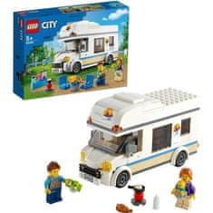 shumee LEGO City 60283 Holiday Van, sada aut pro chlapce nebo dívku, ideální na letní dovolenou