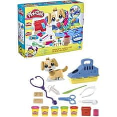 shumee PLAY-DOH - Box - Veterinární ordinace se psem, kufrem, 10 nástroji a 5 barvami