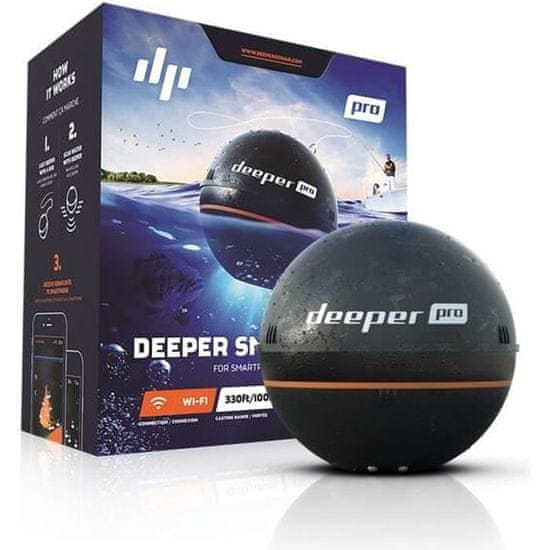 shumee Přenosný sonar DEEPER Pro Connected