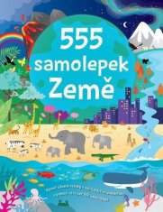 555 samolepek Země