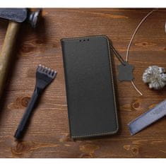 Apple Pouzdro / obal na Apple iPhone 16 černé - knížkové Leather case SMART PRO