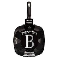 Berlingerhaus Pánev grilovací s mramorovým povrchem 28 cm Black Silver Collection BH-1846