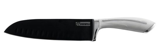 CS Solingen Nůž Santoku s titanovým povrchem 16 cm GARMISCH CS-070571