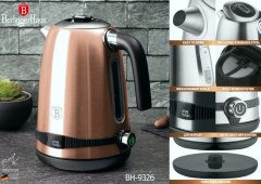 Berlingerhaus Rychlovarná konvice s regulací teploty 1,7 l Rosegold Metallic Line BH-9326