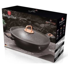 Berlingerhaus Pánev WOK s poklicí 30 cm Black Rose Collection BH-7112