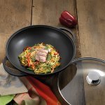 Kela Wok s poklicí 32 cm KERROS KL-15157