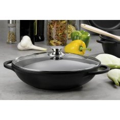 Kela Wok s poklicí 32 cm KERROS KL-15157