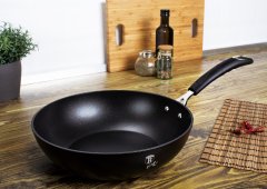 Berlingerhaus Pánev WOK s titanovým povrchem 28 cm Black Professional Line BH-6126