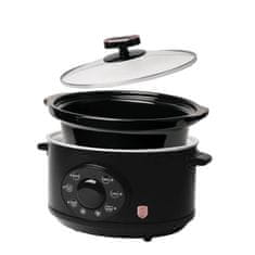 Pomalý hrnec s poklicí Slow Cooker 3,5 l Black Rose Collection BH-9501