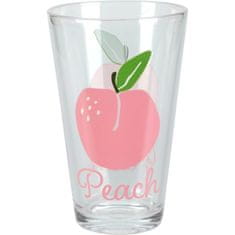 Sklenice 300 ml sada 3 ks růžová Peach KO-170488900ruzo