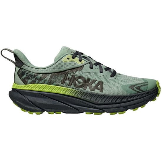 Hoka One One Boty běžecké zelené One M Challenger Atr 7 Gtx