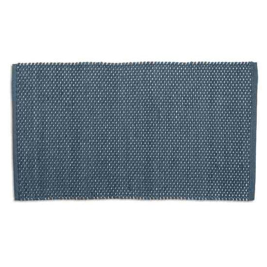 Kela Koupelnová předložka Miu směs bavlna/polyester kouřově modrá 80,0x50,0x1,0cm KL-24729