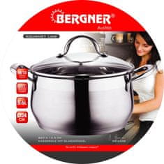 Bergner Kastrol s poklicí 24 cm Gourmet BG-6508