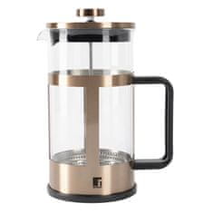 Konvice na čaj a kávu French Press 1000 ml Copper BG-38327-CP