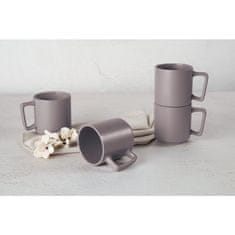 Sada hrnků 4 ks 300 ml Taupe Collection BH-10011