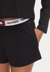 Tommy Hilfiger Dámské pyžamo UW0UW05630, Černá, L