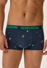 Henderson Pánské boxerky 41926 2PACK, Tm. modrá, M