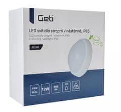 GETI LED svítidlo stropní nástěnné 12W Geti GCL02 4000K 960lm IP65 kulaté bílé