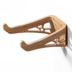 AbsoluteBlack Premium Oak Bicycle Wall Hanger