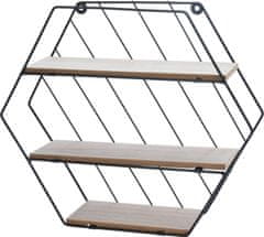 shumee Nástěnná police Hexagon Rack