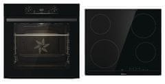 Gorenje set vestavné trouby a varné desky JUMP SET AQUA/C BO6735E02BK + ECT641BSC