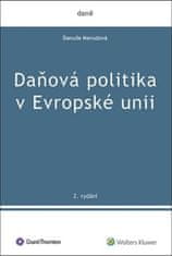 Danuše Nerudová: Daňová politika v Evropské unii