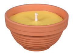 Svíčka proti hmyzu CITRONELLA žardinka 190g d11x6cm