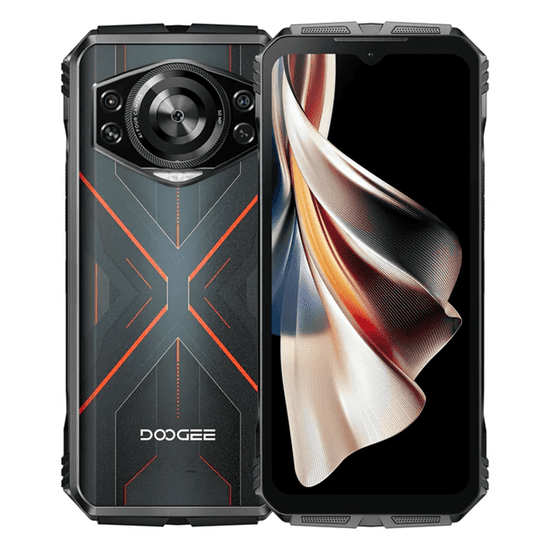 Doogee S Cyber 8+12/256GB 10800 mAh, červená