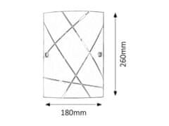 Rabalux Nástěnné svítidlo 3697 PHAEDRA 1xE27/60W/230V