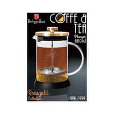 Berlingerhaus Konvička na čaj a kávu French Press 600 ml Rosegold collection BH-1494