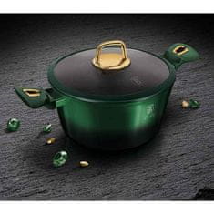 Berlingerhaus Kastrol s poklicí a titanovým povrchem 20 cm Emerald Collection BH-6057