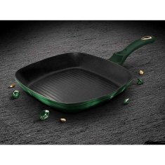 Berlingerhaus Pánev grilovací s titanovým povrchem 28 cm Emerald Collection BH-6050