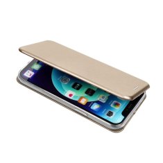 Apple Pouzdro / obal na Apple iPhone 16 Plus zlaté - knížkové ELEGANCE