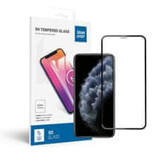 MobilMajak Tvrzené / ochranné sklo Apple iPhone XS Max / 11 Pro Max černé - 5D plné lepení - BlueStar 5D