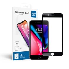 MobilMajak Tvrzené / ochranné sklo Apple iPhone 8 Plus černé - Blue Star 3D