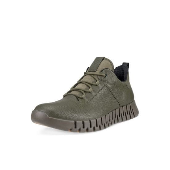 Ecco Boty olivové Sneaker Gruuv Lea Gtx