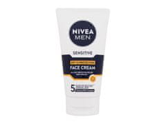 Nivea 75ml men sensitive face cream spf15