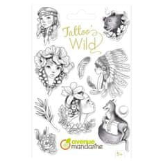 Kraftika Tetování dočasné tattoo' wild - mix vzorů (2ks)