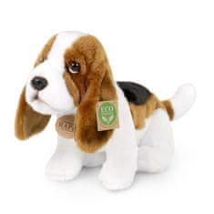 Rappa Plyšový basset 32 cm eco-friendly