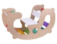 Kraftika 2kids toys montessori houpačka 2 v 1