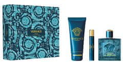 Versace Eros - EDT 100 ml + sprchový gel 150 ml + EDT 10 ml